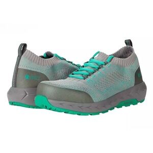 Rocky Workknit 3 RKK0378AZ Women's 9.5M Gray Mint Composite Toe Work Shoes